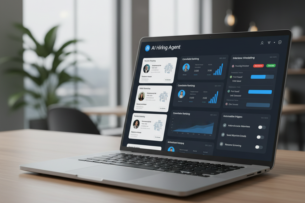 Automated hiring agent workflow